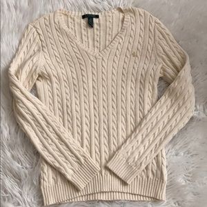 Ralph Lauren cable knit sweater